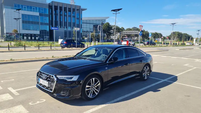 Passenger Transfers Audi A6 at Belgrade airport